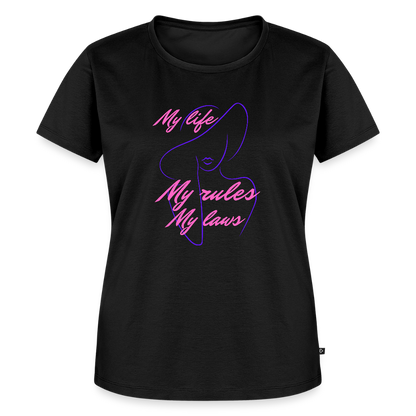 Frauen Premium T-Shirt - Schwarz