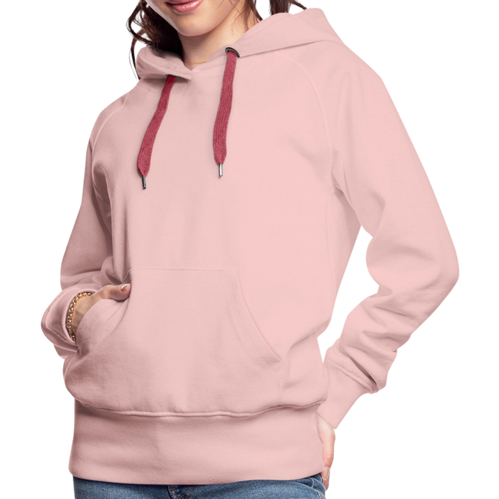 Frauen Premium Hoodie - Kristallrosa