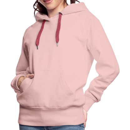 Frauen Premium Hoodie - Kristallrosa