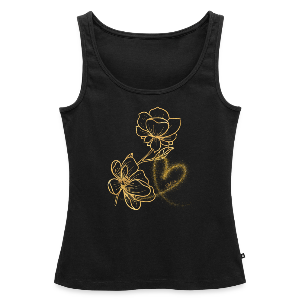 Frauen Premium Tank Top - Schwarz