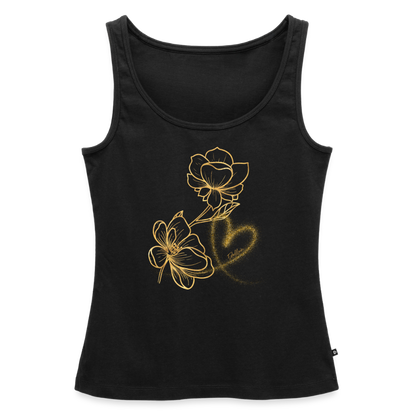 Frauen Premium Tank Top - Schwarz