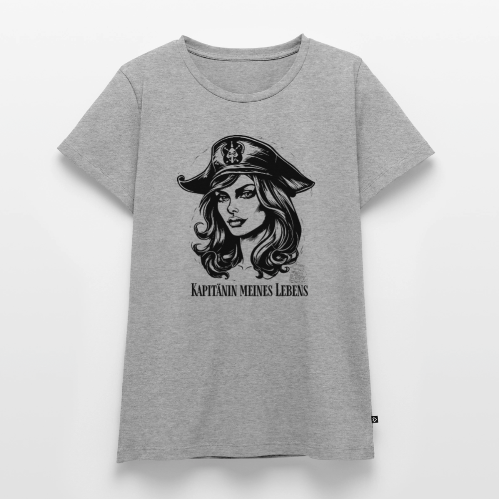 Frauen Premium T-Shirt - Grau meliert