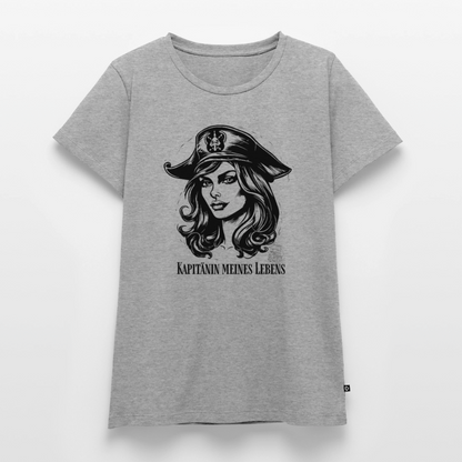 Frauen Premium T-Shirt - Grau meliert