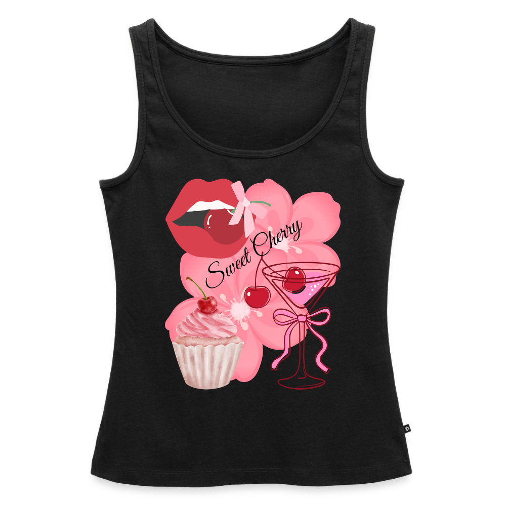 Frauen Premium Tank Top - Schwarz