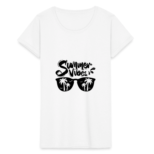Frauen-T-Shirt von Fruit of the Loom - Weiß
