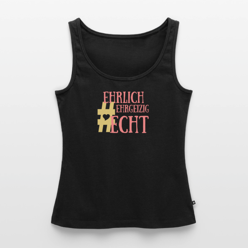 Frauen Premium Tank Top - Schwarz