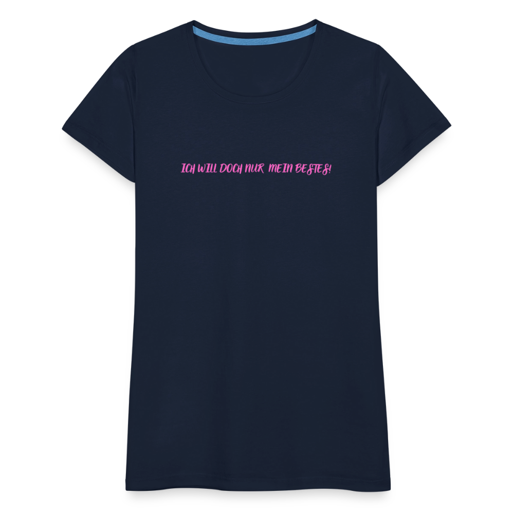 Frauen Premium T-Shirt - Navy