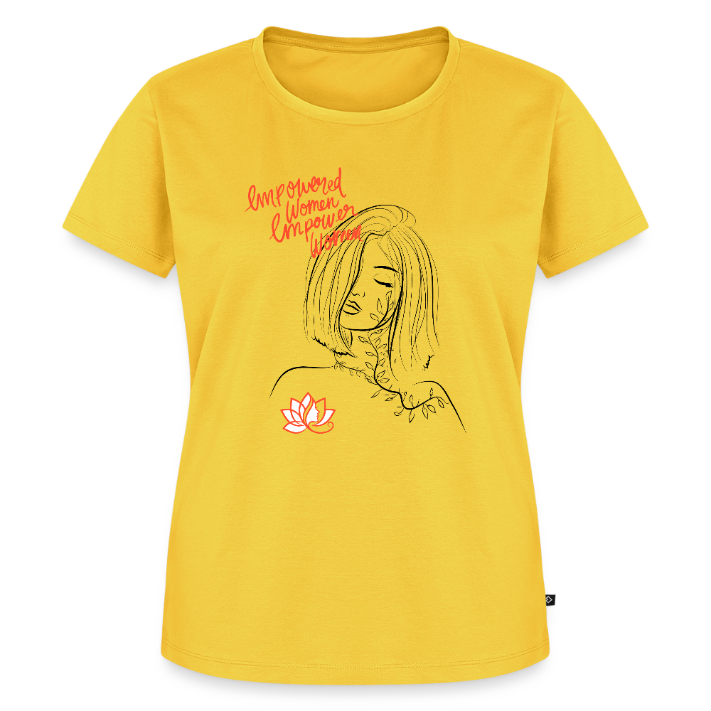 Frauen Premium T-Shirt - Gelb