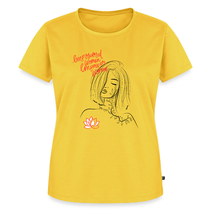 Frauen Premium T-Shirt - Gelb