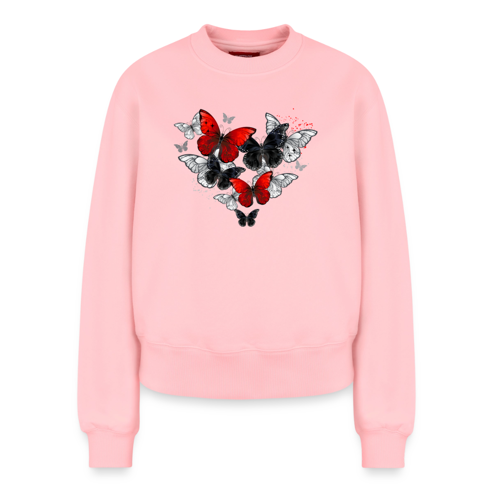Relaxed Frauen Organic Sweatshirt - Rosa