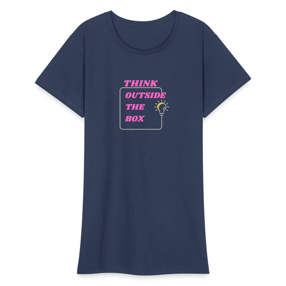 Frauen Heavy T-Shirt - Navy
