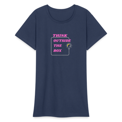 Frauen Heavy T-Shirt - Navy