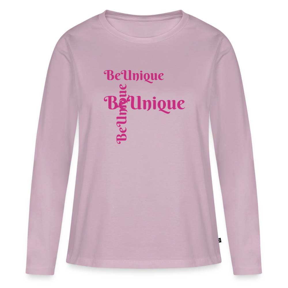 Frauen Premium Langarmshirt - Altrosa