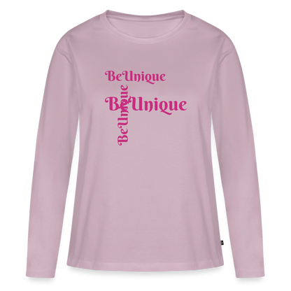 Frauen Premium Langarmshirt - Altrosa