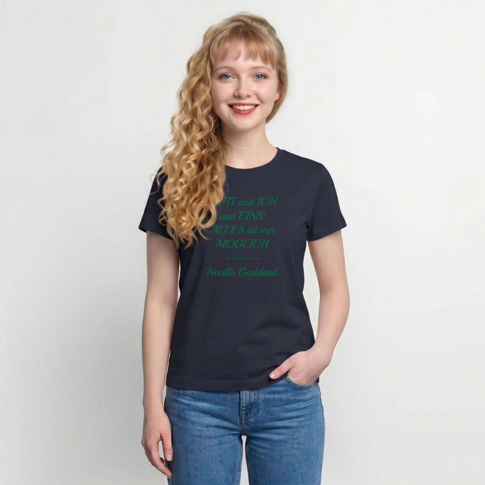 Frauen Supima Cotton T-Shirt - Navy