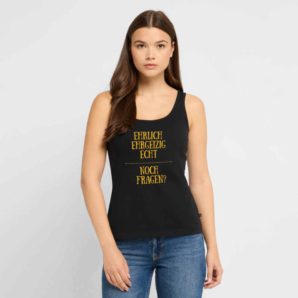 Frauen Premium Tank Top - Schwarz