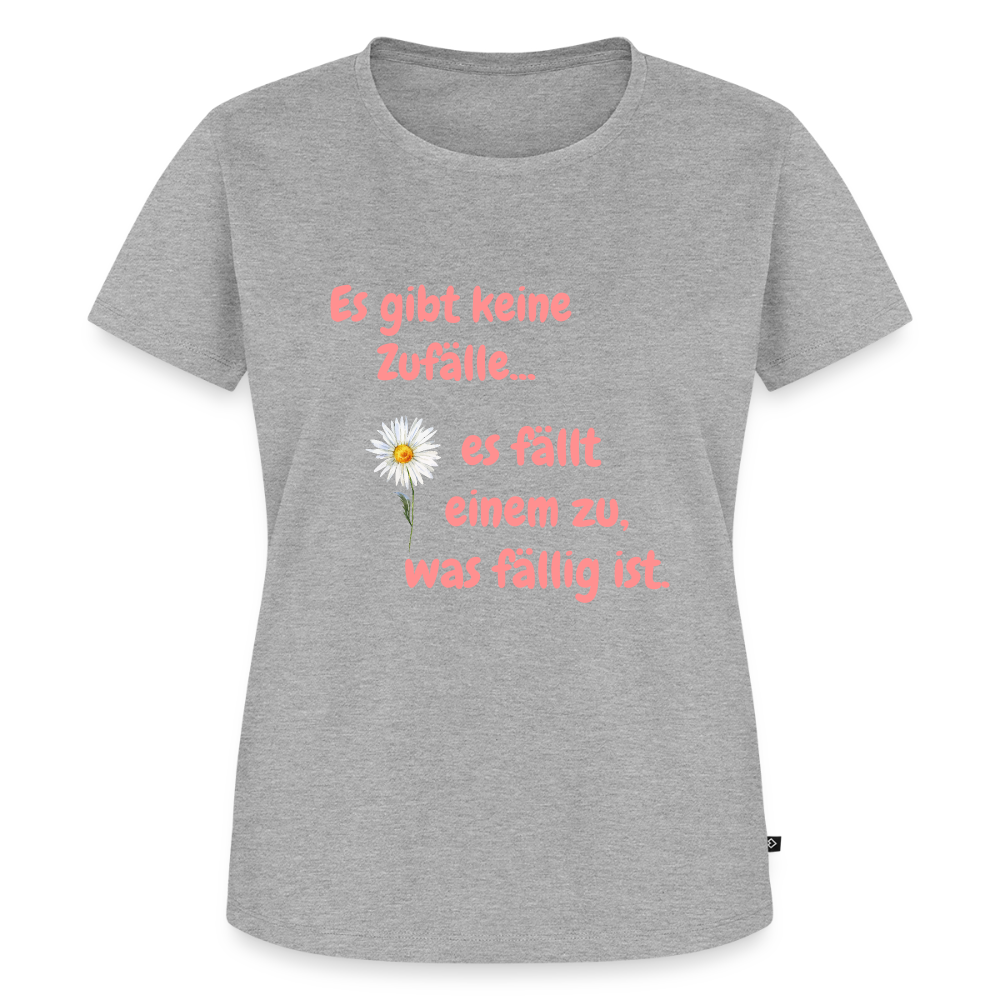Frauen Premium T-Shirt - Grau meliert