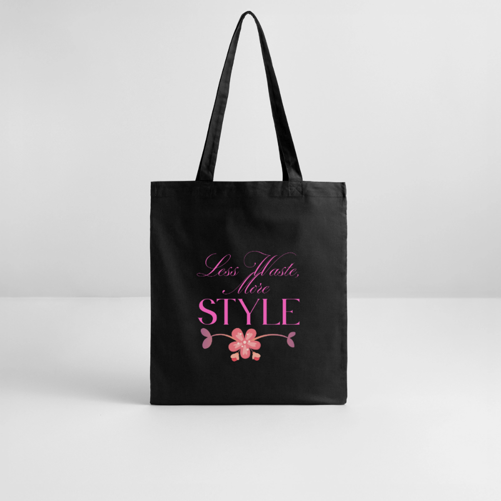 Stanley/Stella Bio-Stoffbeutel - Schwarz