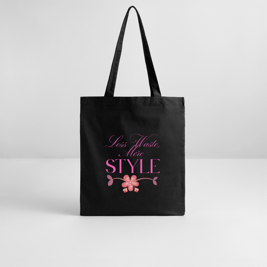 Stanley/Stella Bio-Stoffbeutel - Schwarz