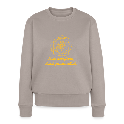 Frauen Premium Pullover - Taupe
