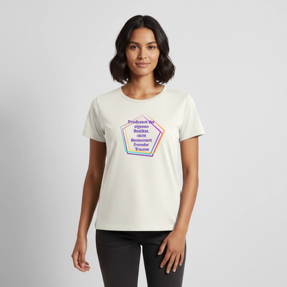 Frauen Premium T-Shirt - Naturweiß