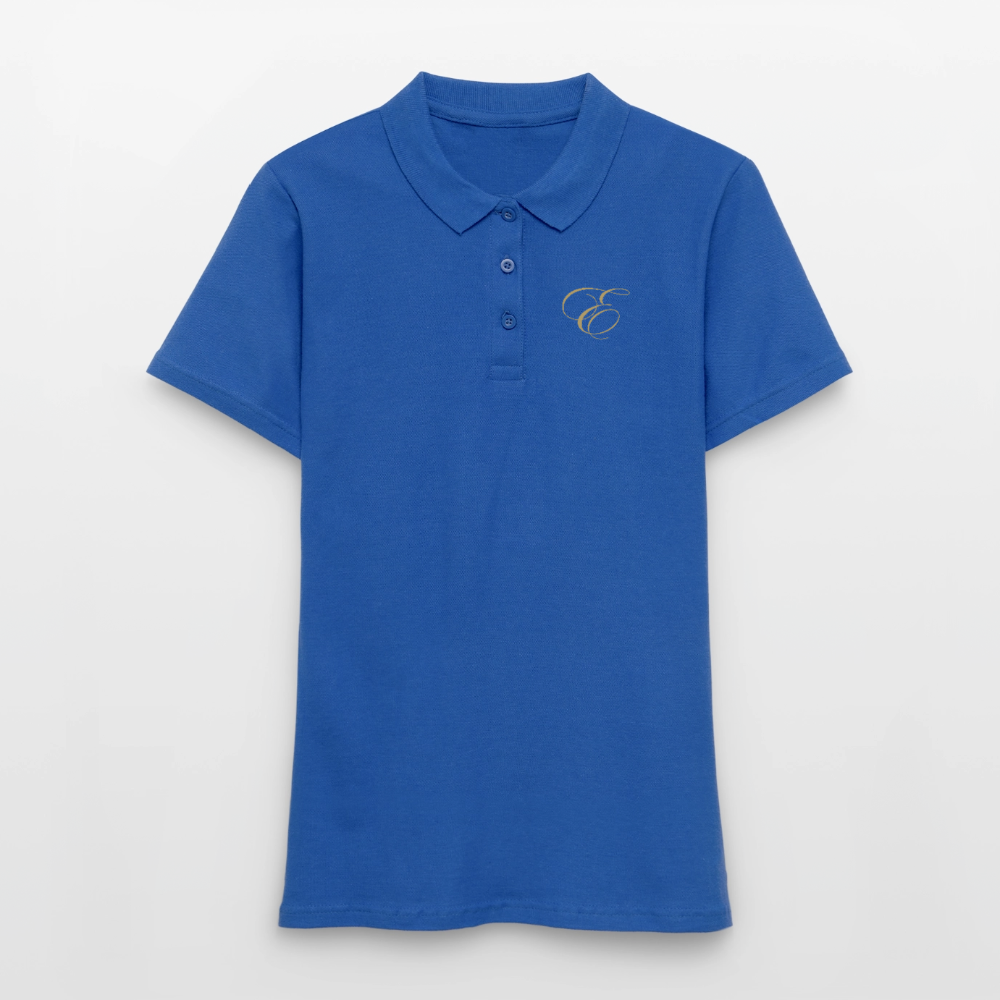 Frauen Polo Shirt - Royalblau