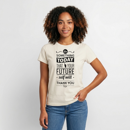 Frauen Supima Cotton T-Shirt - Naturweiß