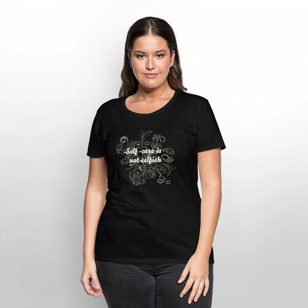 Frauen Premium T-Shirt - Schwarz