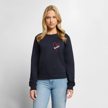Frauen Premium Pullover - Navy
