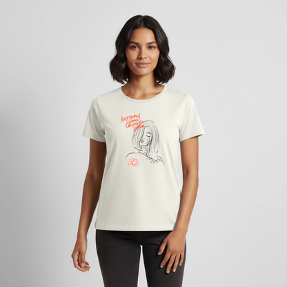 Frauen Premium T-Shirt - Naturweiß