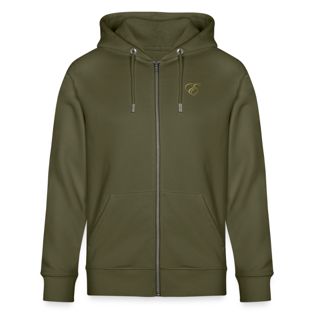 Unisex Bio-Kapuzenjacke CULTIVATOR - Khaki