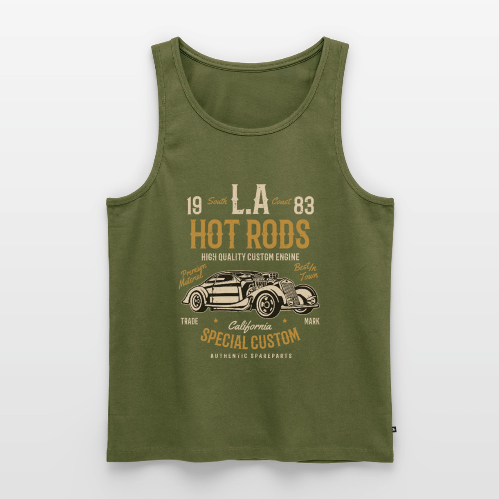 Männer Premium Tank Top - Khaki