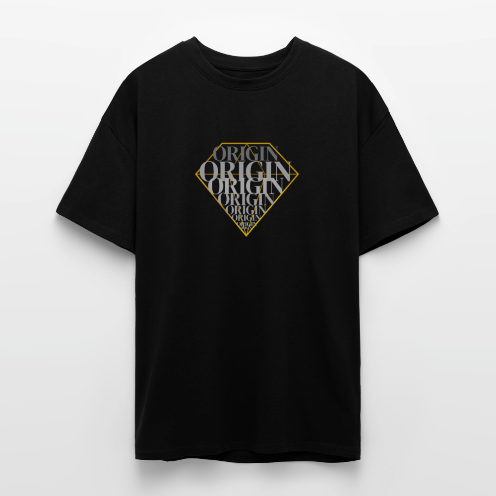 Oversized Heavyweight Unisex T-Shirt - Schwarz