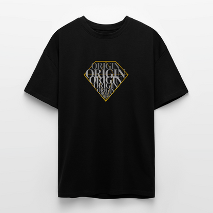 Oversized Heavyweight Unisex T-Shirt - Schwarz
