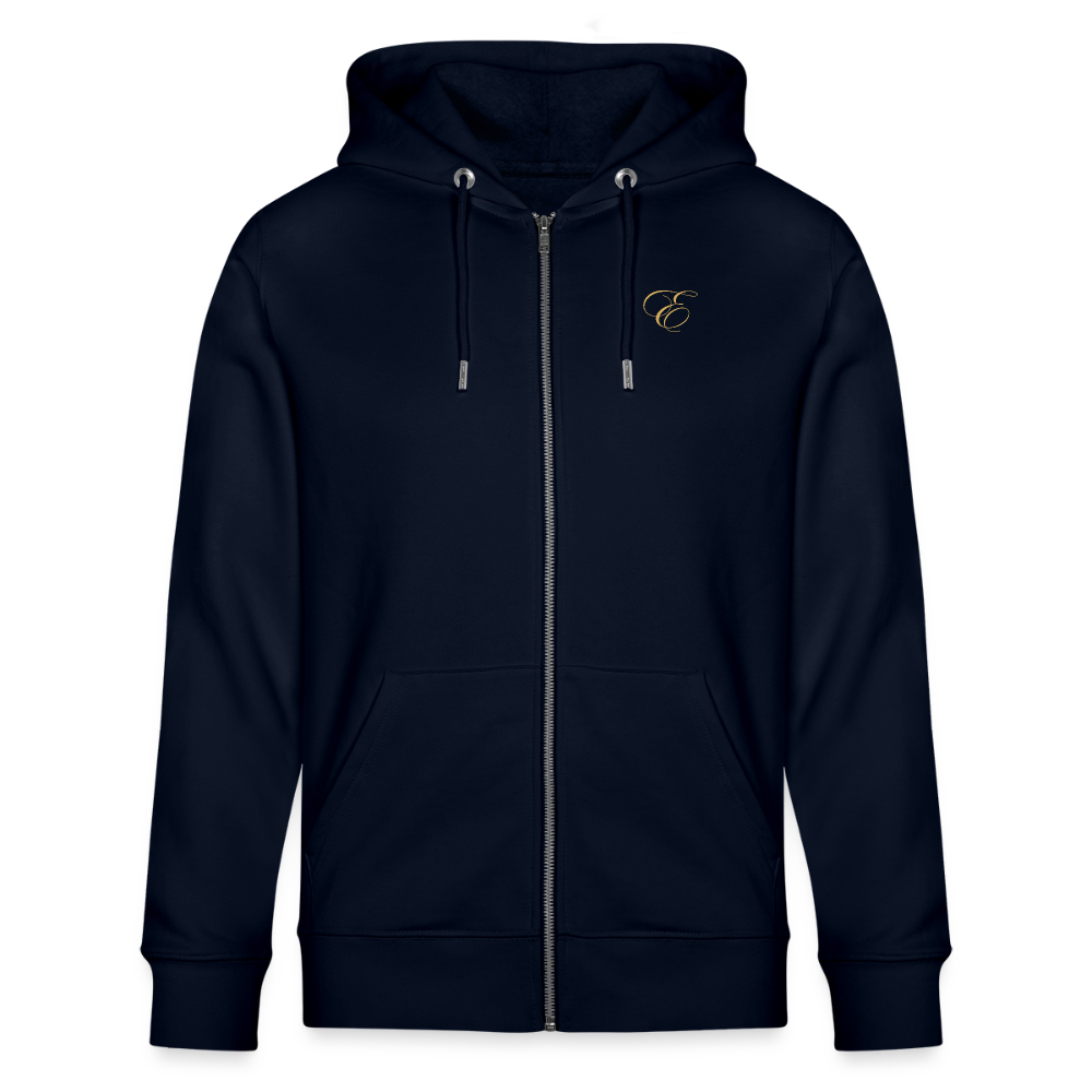 Unisex Bio-Kapuzenjacke CULTIVATOR - Navy