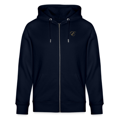 Unisex Bio-Kapuzenjacke CULTIVATOR - Navy