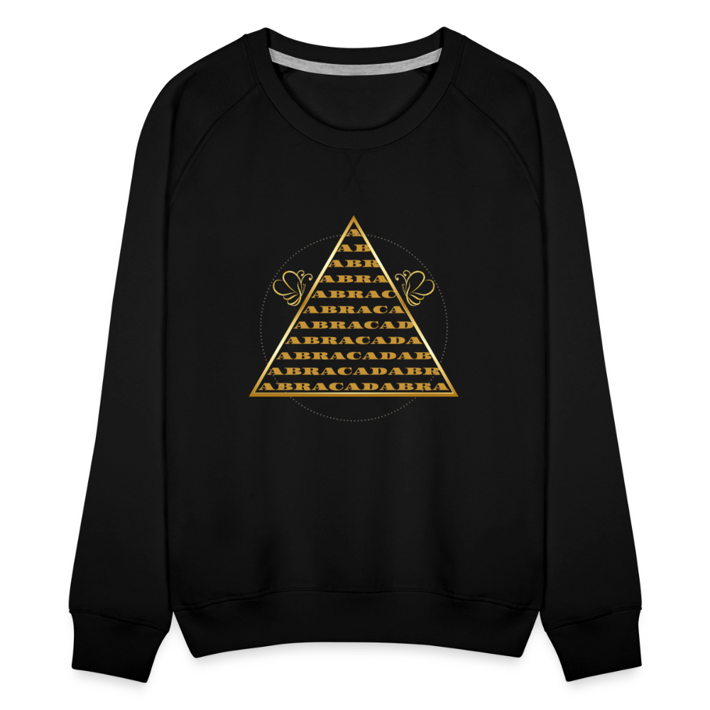 Frauen Premium Pullover - Schwarz