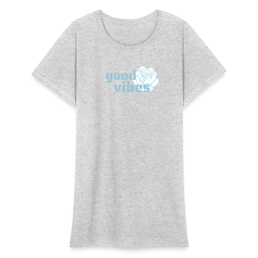Frauen Heavy T-Shirt - Grau meliert