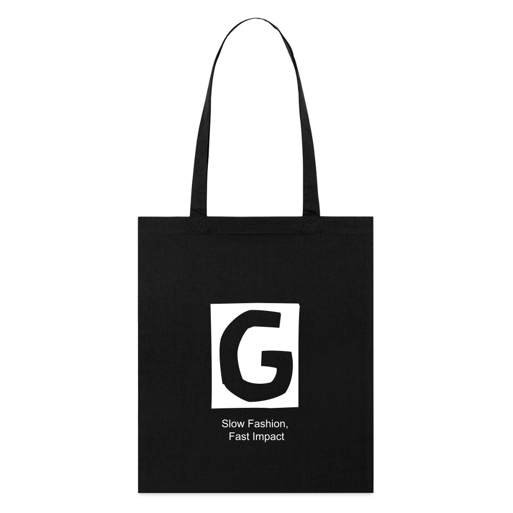 Stanley/Stella Bio-Stoffbeutel - Schwarz