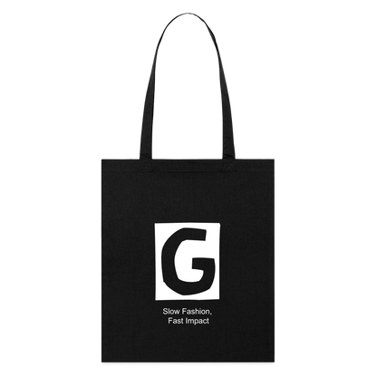 Stanley/Stella Bio-Stoffbeutel - Schwarz