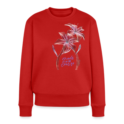 Frauen Premium Pullover - Rot