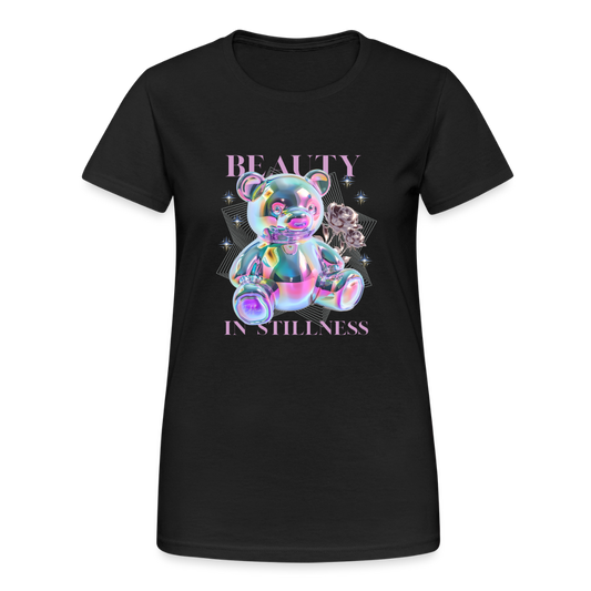 Frauen Heavy T-Shirt - Schwarz