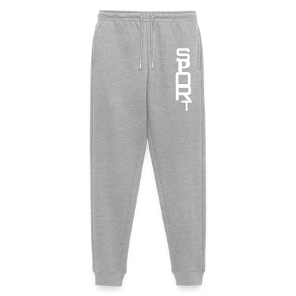 Männer Premium Bio Jogginghose - Grau meliert