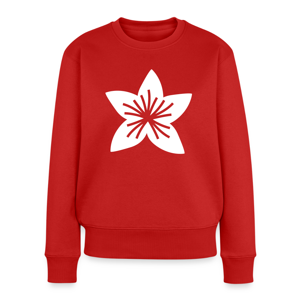 Frauen Premium Pullover - Rot