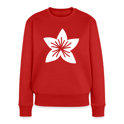 Frauen Premium Pullover - Rot