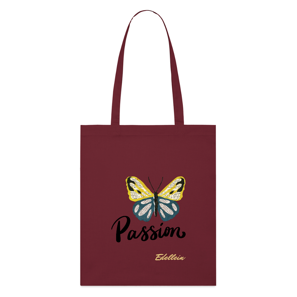 Stanley/Stella Bio-Stoffbeutel - Burgunderrot