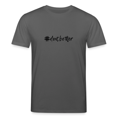 Unisex Bio-T-Shirt CREATOR - Anthrazit