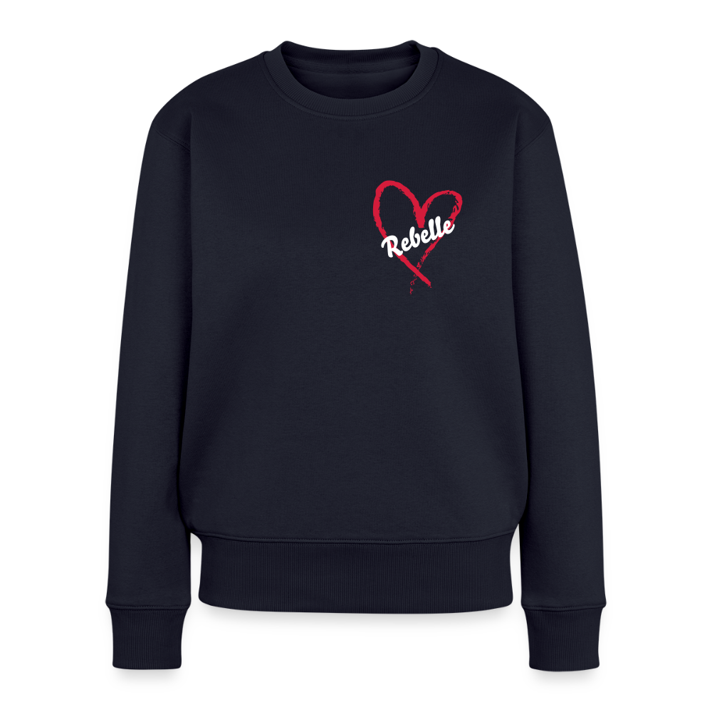 Frauen Premium Pullover - Navy
