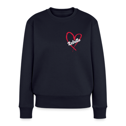 Frauen Premium Pullover - Navy