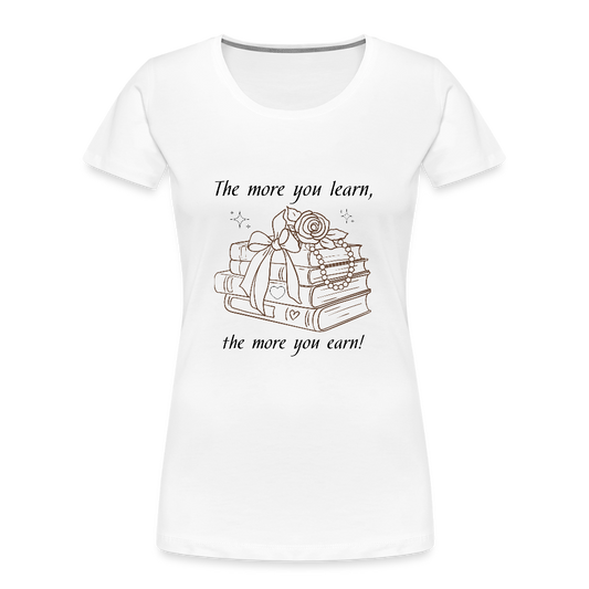 Frauen Premium Bio T-Shirt - Weiß